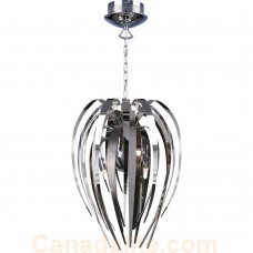 Galaxy-Lighting - Fashlux Collections - 914841CH - 6-Light Pendant - Polished Chrome