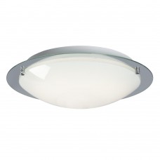 Galaxy-lighting - 619495CH - Michio II Collections - 4-Light Flush Mount - Polished Chrome Finish with White Glass - A15 Bulbs - E26 Base - 20-5/8" D (4L)
