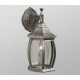 Galaxy-Lighting - 301090AS - Outdoor Cast Aluminum Lantern - Antique Silver w/ Clear Beveled Glass