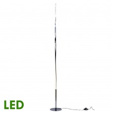 Galaxy-Lighting - L519706CH - 13W LED Twisted Floor Lamp with Foot Switch - Non-Dimmable