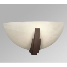 Galaxy-Lighting - 21008ORB - Wall Sconce - Oiled Rubbed Bronze w/ Marbled Glass **Discontinued **