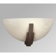 Galaxy-Lighting - 21008ORB - Wall Sconce - Oiled Rubbed Bronze w/ Marbled Glass **Discontinued **