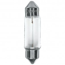 10W - Clear - T3.25 Bulb - Festoon Base - Xenon - 24 Volt  