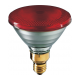 175W - PAR38 -  Red - Infrared Heat Lamp - 120 Volt -  IR175R/PAR