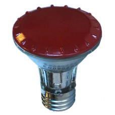 50W - Red -  PAR20 - Narrow Flood - Halogen - 130 Volt   (50PAR20/HAL/NFL/RED) [** Discontinued **]