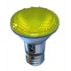 50W - Yellow -  PAR20 - Narrow Flood - Halogen - 130 Volt - 50PAR20/HAL/NFL/YELLOW