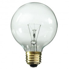 100 Watt - Clear - G25 Globe Bulb - Medium (E26) Base -100G25/CL- Symban