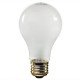 75W - A19 - Frosted - 130V Medium (E26) Base - 6,000 Life Hours - 75A19/IF/LL
