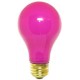 60W - A19 - Medium Base E26 - Ceramic Pink - 60A19/CP