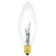 25W - Clear - B10 Candle bulb - Candelabra (E12) Base - 25B10/CAN/CL