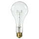 300W -Clear - PS25 - 130V Medium (E26) Base - 300PS25/CL/MED [300M/CL]