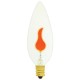 3W - Clear - B8 Flicker-Flame - Candelabra (E12) Base - 3B8/CAN/FLK [Discontinued and Not available]