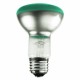 50 Watt - R20 - Transparent Green -  130Volt -  Medium (E26) Base - 50R20/TG