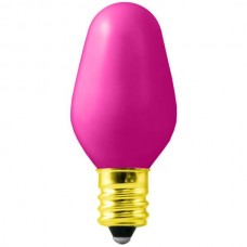 5W C7 Christmas lights-Ceramic Pink - 5C7/CAN/CP **Discontinued and not available**