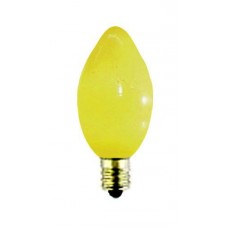5W C7 Christmas lights-Ceramic Yellow - 5C7/CAN/CY **Discontinued and not available**