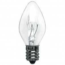 5W C7 Christmas lights- Clear - 5C7/CAN/CL