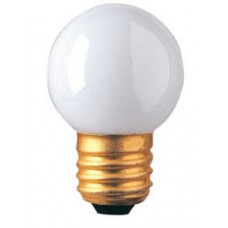 7.5 Watt - White - G11 Globe Bulb - Medium Base E26 - 7.5G11/MED/WH