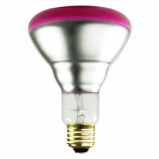 75 Watt - BR30 - Transparent Pink -  130Volt - 75BR30/TP - Symban