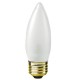 40W - Frosted - B11 Candle bulb - Medium Base E26 - 40B11/MED/IF
