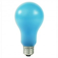 Ushio 1000046 - BCA -  A21 Bulb - Photoflood - Blue - Frosted - 250W - 120 Volts - Medium (E26) Base