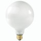 100 Watt - White - G40 Globe Bulb - Medium (E26) Base - 100G40/WH - Symban