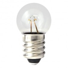 509K Mini Indicator Lamp - G6 Bulb - 24 Volt -  0.18 Amp. - Candelabra (E12) Base 