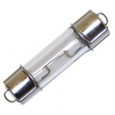 211-2 Mini Indicator Lamp - T3 Bulb - 12.8 Volt -  0.97 Amp. - Double End Caps Base (SF6)