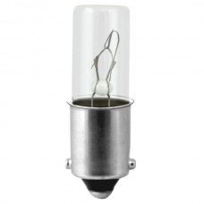 130MB Miniature Indicator Lamp - T2.5 Bulb - 130 Volt -  0.025 Amp. - Miniature Bayonet Base (BA9s)