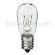 6S6-230V/CAN/CL - Miniature Indicator Lamp - S6 Bulb - 230 Volt - 6 Watt - Candelabra Screw (E12) Base