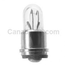 6839 Mini Indicator Lamp - T1 Bulb - 28 Volt -  0.024 Amp. - Sub-Midget Flanged Base (F4)