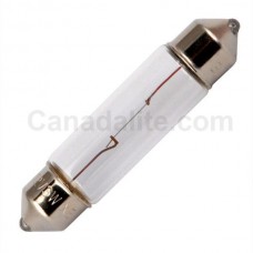 A6413 miniature indicator lamp - T11 Bulb - 5 Watt - 12 Volt -  Festoon Cap (S8.5d)