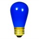 11 Watt - Ceramic Blue -S14 Sign lamp - Medium (E26) Base - 11S14/CB