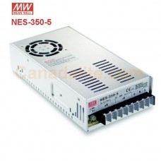 Mean Well - NES-350-5 - LED Transformer / Driver - 5V 350W DC Enclosed Type LED Driver - 5V Constant Voltage
