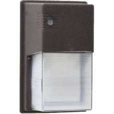 Eiko 09581  WMC-3C-50K-U LED Wallpack Cube 30W-2850LM 5000K w/Photocell Bronze 120-277V