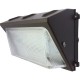 Eiko 09576  WMG-3C-50K-U LED Glass Wallpack DLC V4.0 Standard 60W-7000LM 5000K Bronze 0-10V Dimmable 100-277V