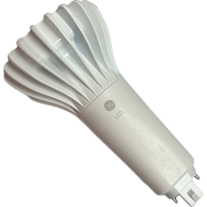 18.5 Watt - LED Plug in Lamp - 4-Pin (GX24q) Base - 4,000K - Cool White - Electronic Ballast Compatible - Vertical  - GE 39279