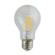 LED Filament Bulb - 4 Watt - LED A19 - Shatter-Proof - 2700K Warmwhite - 450 Lumens - 40W Equal - E26 Base
