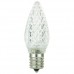 Sunlite 80708-SU - L3C9/LED/W/6PK - LED C9 Bulb -  White - Intermediate (E17) Base - Pack of 6 Bulbs