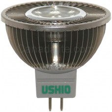 Ushio 1002483 - LED/MR16/NL20/WW - 6.5 Watt - LED MR16 - 3000K / Warmwhite - Narrow Flood - 325 Lumens
