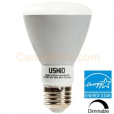Ushio 1003854 -  Uphoria™ LED Reflector R20 - 8W - Dimmable - Wide Flood -  Warmwhite / 3000K - 520 Lumens - 50Watt Equal 