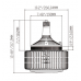 LED-8242M40C - 270W - 4000K / Coolwhite - High Bay LED Retrofit - 37,200 Lumens - 1000W Equal - 347V - EX39 Protected Mogul Base -  Enclosed Rated Fixture