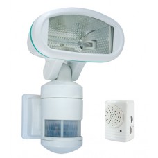 Liteline GMSA-300-WH - Security Lights - AutoGuard® Motion Tracker with Alarm - White - 300W