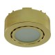 Liteline UCP-LED1-PB - LED Puck Light - Polished Brass - 1.8 Watt - 3000K / Warmwhite - 105 Lumens - 120 Degree Flood - 50,000 Life Hours