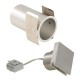 Liteline WLFLS -1W30K-AL - Square LED Graze In-Wall Light -  1.4W - 24V -  Warm White / 3000K - Brushed Aluminum