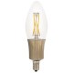 Liteline - F1-C35LED4W-27 - B10 Filament LED Bulb - 4W / E12 - Warmwhite / 2700K - 420 Lumens - Energy Star