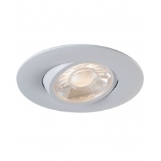 Liteline 3" LUNA Round Gimbal Recessed LED Fixture Dimmable 7W - RA3-7G White