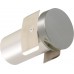 Liteline WLFLR -1W30K-AL - Round LED Graze In-Wall Light -  1.4W - 24V -  Warm White / 3000K - Brushed Aluminum