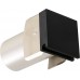 Liteline WLFLS -1W30K-ABK - Square LED Graze In-Wall Light -  1.4W - 24V -  Warm White / 3000K - Anodized Black 
