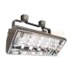 Liteline BA0118-BN-PL - FLUOROTRACK Fluorescent 12-1/4" Brushed Nickel Track Head - 1 x18W Biax Type Lamp 2G11 Base