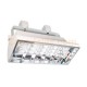 Liteline BA0218-WH-PL - FLUOROTRACK Fluorescent 12-1/4" White Track Head - 2 x 18W Biax Type Lamp 2G11 Base